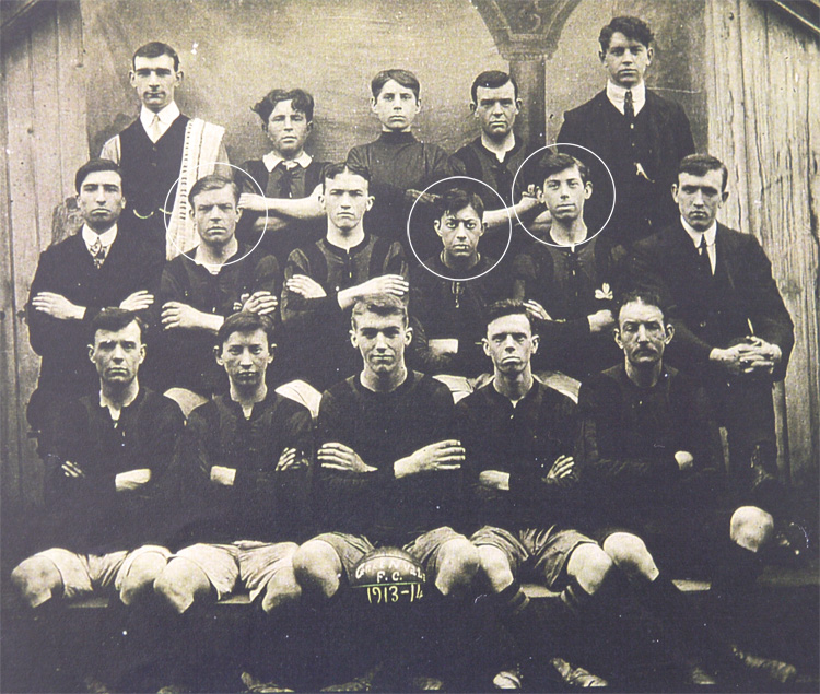 Greenvale Football Club, Cookstown 1913-1914