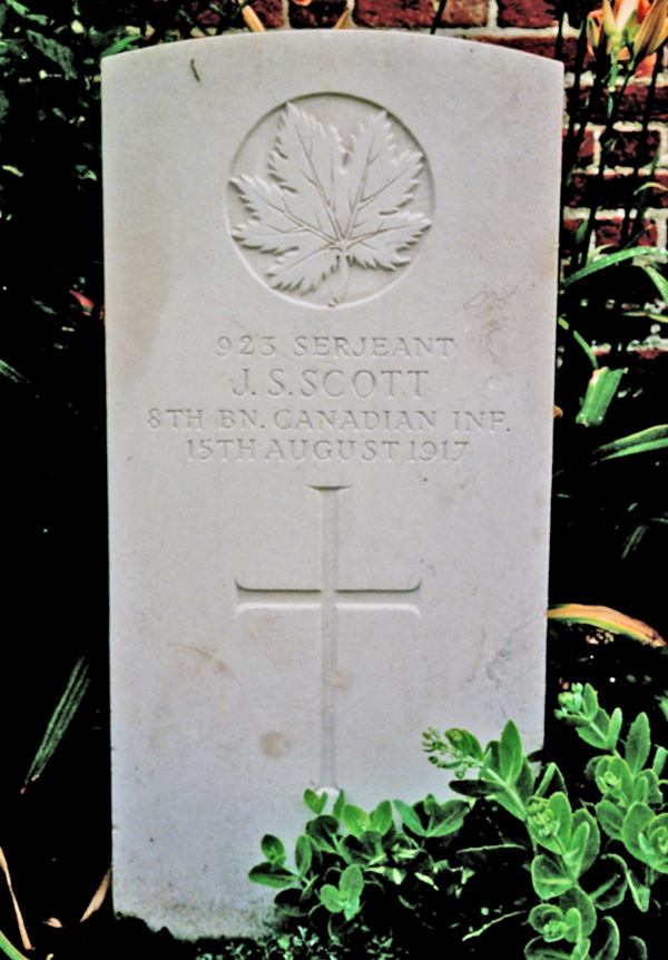 John Suffern Scott gravestone