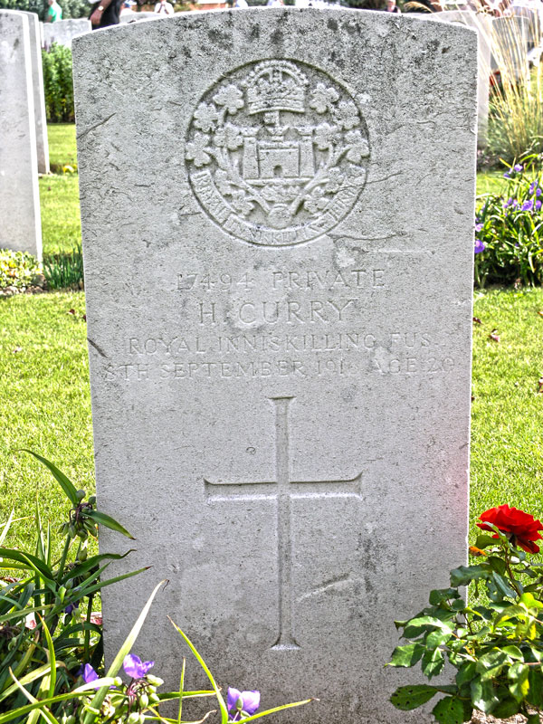 Hugh Curry grave