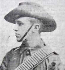 Private Robert King Holmes Burgess 